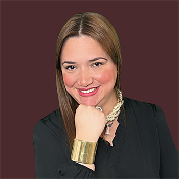 Headshot of María Gabriela Tahan.